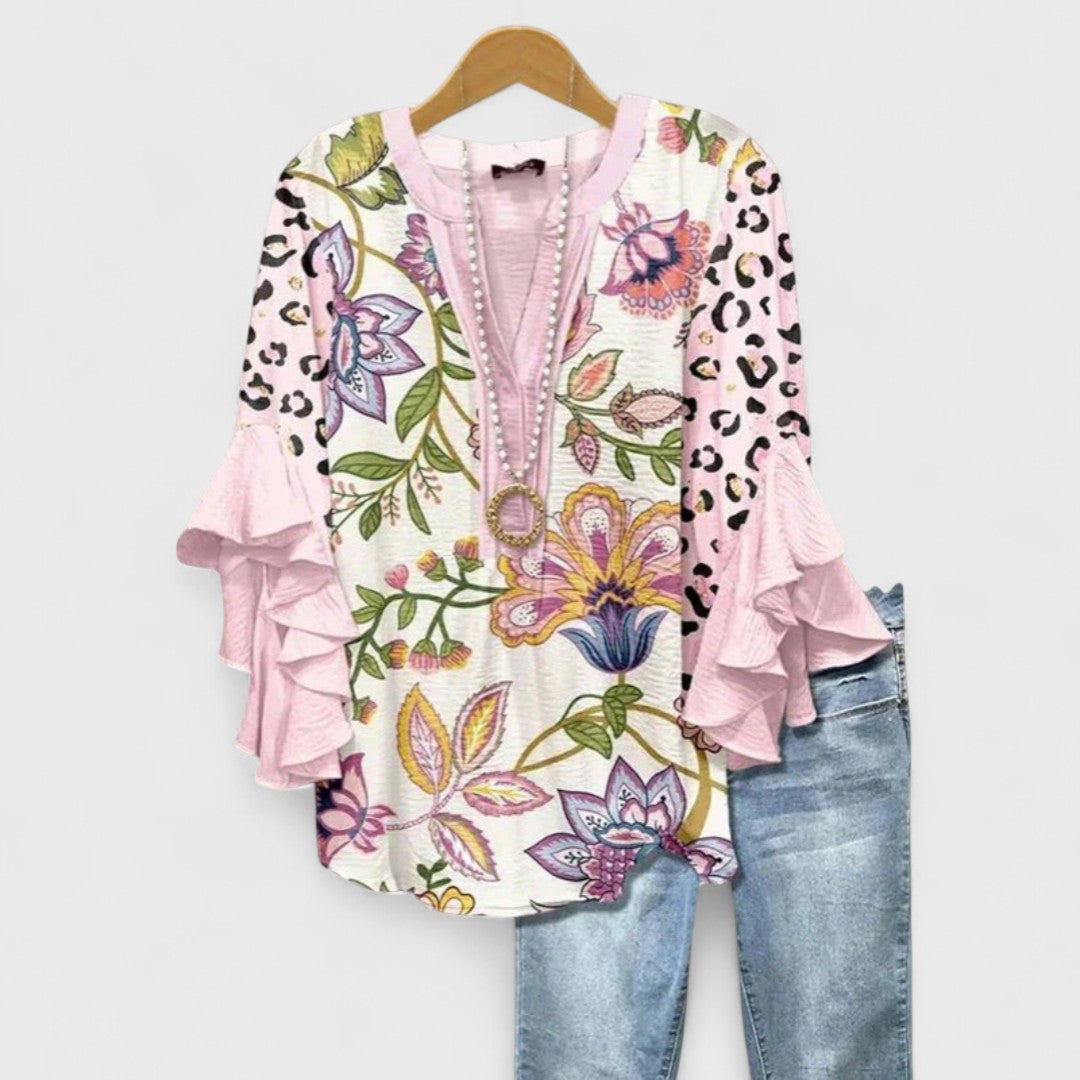 Kvinders Letvægts Bluse med Feminin Charme 8