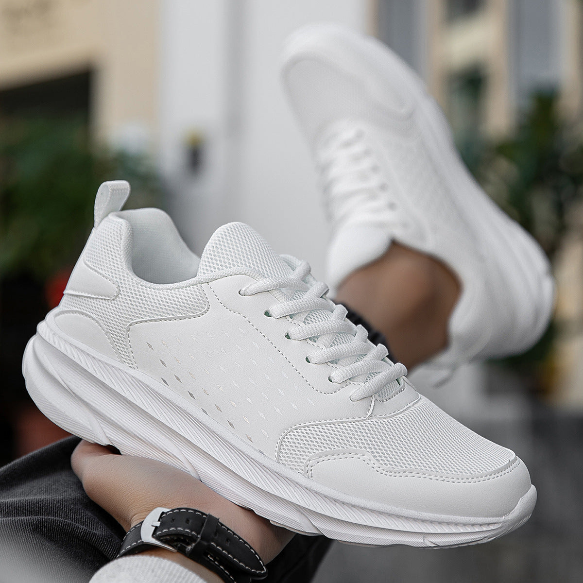Kvinders Letvægts Fritidssneakers Moderne Design 3