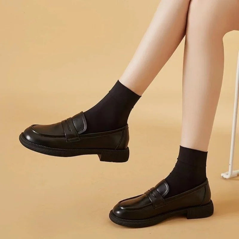 Kvinders Loafers Slip-On med Blød Såle 0