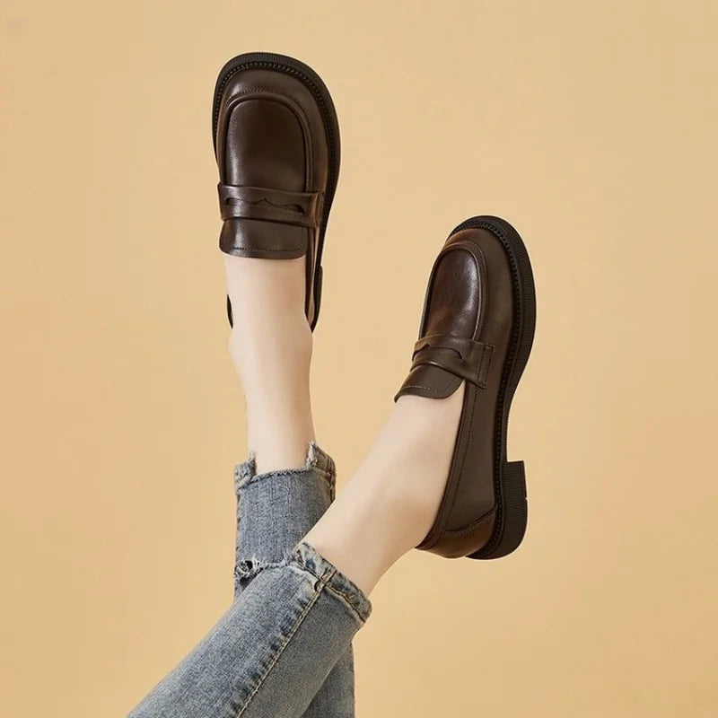 Kvinders Loafers Slip-On med Blød Såle 2