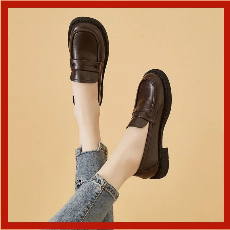 Kvinders Loafers Slip-On med Blød Såle 7