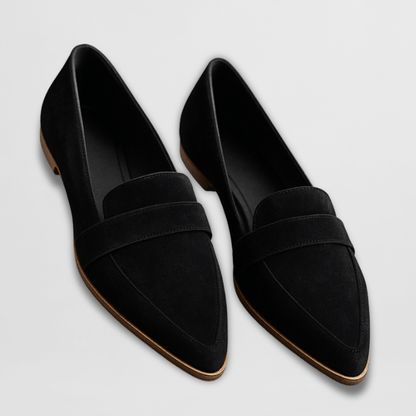 Kvinders Loafers i Blødt Ruskind 2