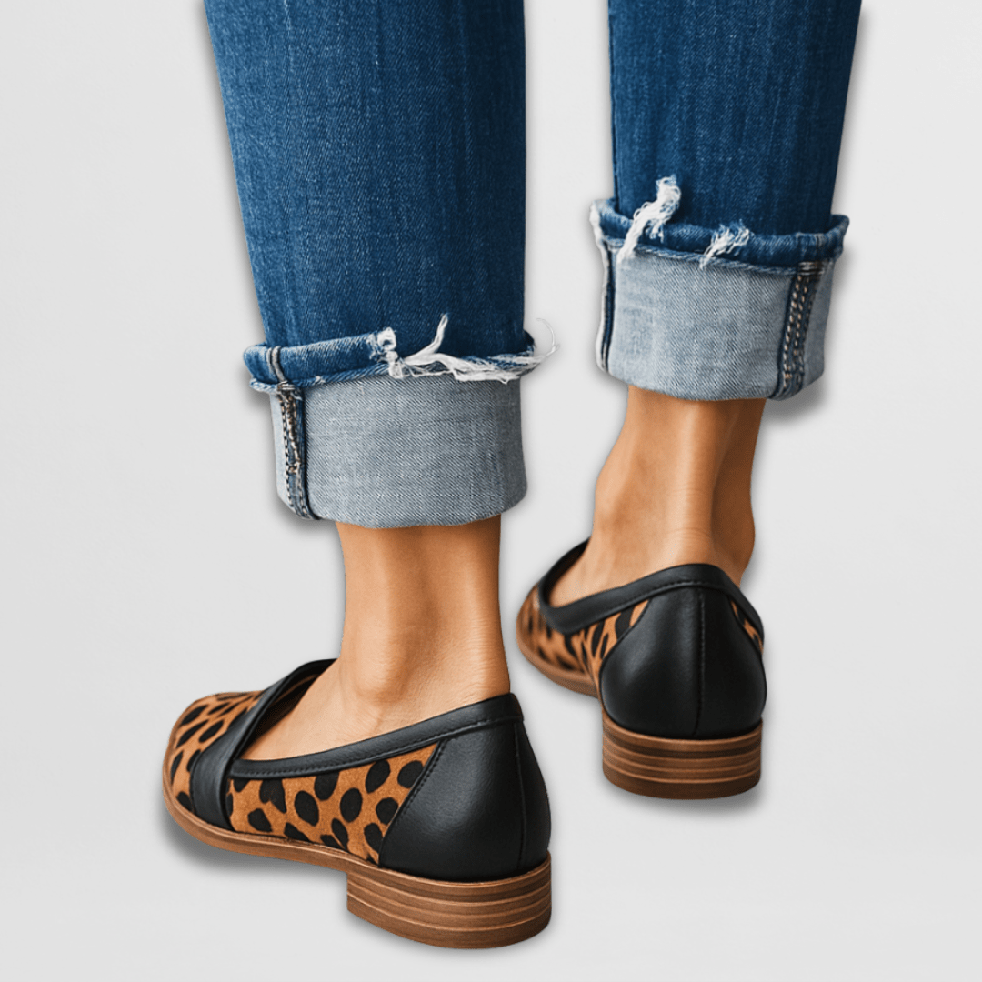 Kvinders Loafers i Blødt Ruskind 4