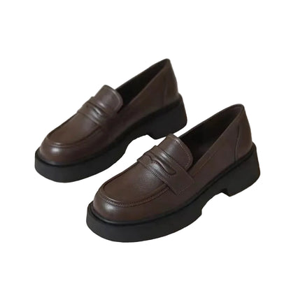 Kvinders Loafers med Chunky Såler 0