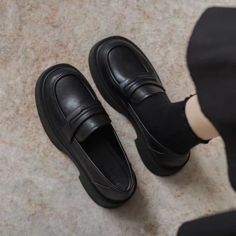 Kvinders Loafers med Chunky Såler 2