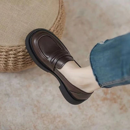 Kvinders Loafers med Chunky Såler 4