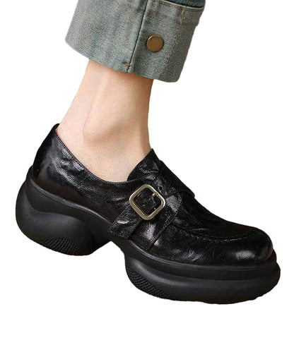 Kvinders Loafers med Plateauhæl 0
