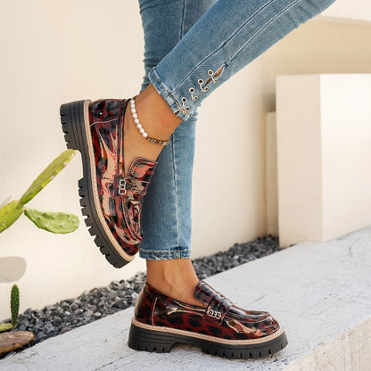 Kvinders Loafers med Platform Moderne Design 3