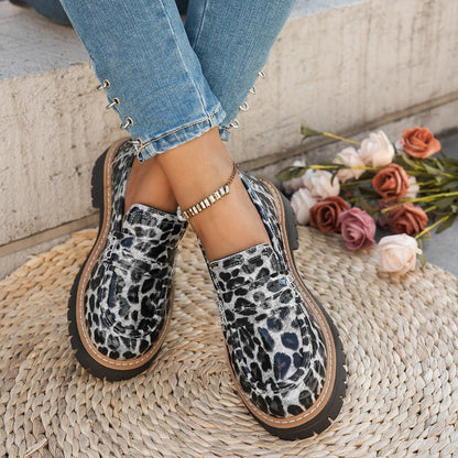 Kvinders Loafers med Platform Moderne Design 4