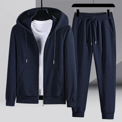 Kvinders Loungewear Sæt Trendy Vaffelstrik 10