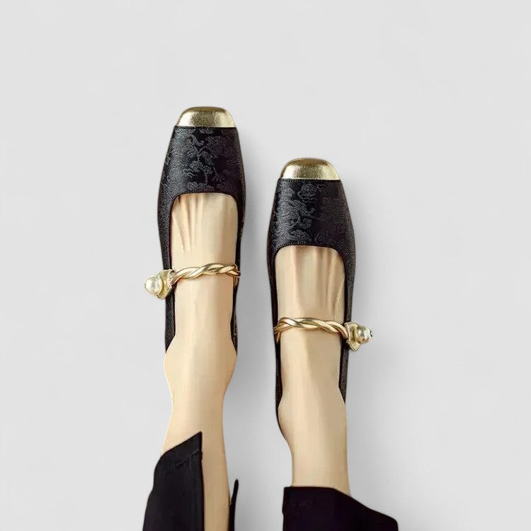 Kvinders Mary Jane Sko Lav Blokhæl Vintage Design 8