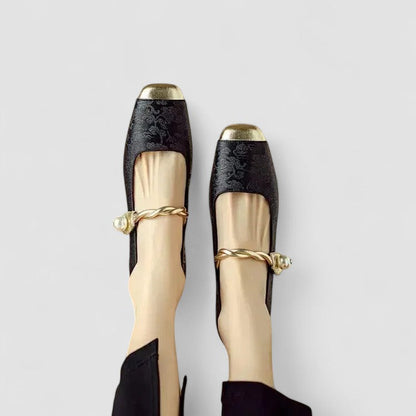 Kvinders Mary Jane Sko Lav Blokhæl Vintage Design 8