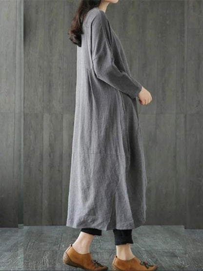 Kvinders Maxi Kjole Asymmetrisk 3