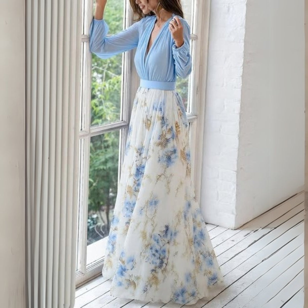 Kvinders Maxi Kjole Blomstret 2