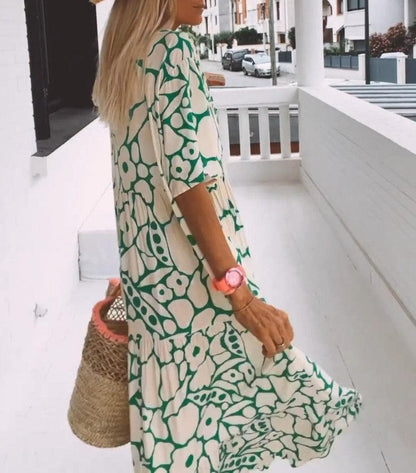 Kvinders Maxi Kjole Bohemian Stil 1