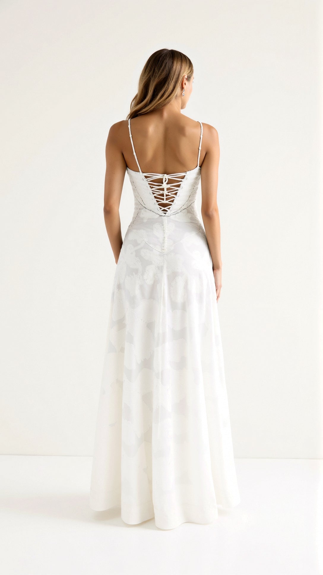 Kvinders Maxi Kjole Slip Silhuet Elegant 1