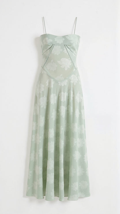 Kvinders Maxi Kjole Slip Silhuet Elegant 8