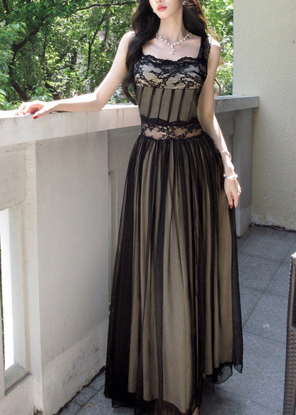 Kvinders Maxi Kjole med Spaghetti Stropper 1