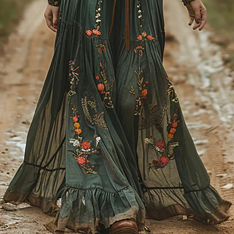 Kvinders Maxikjole Boho-Chic Stil 2