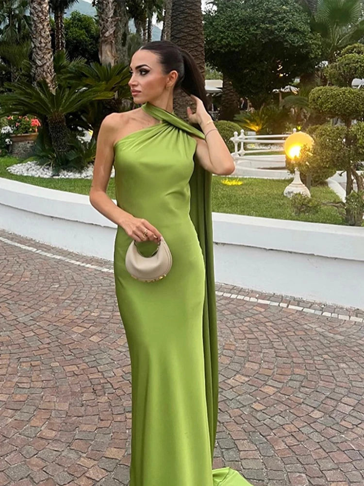 Kvinders Maxikjole Halter Neck 2