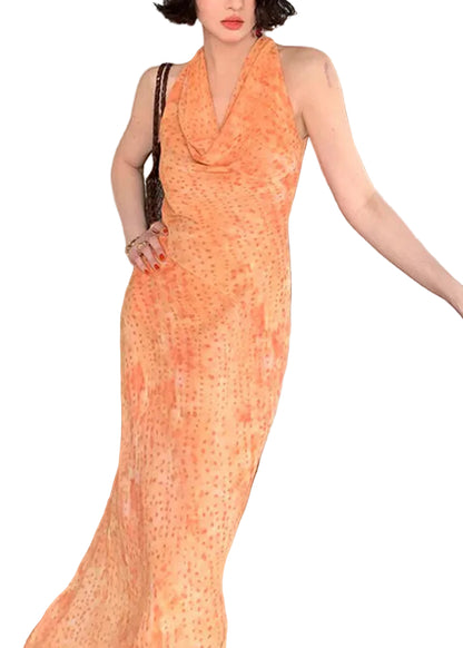 Kvinders Maxikjole med Cold Shoulder Design 0