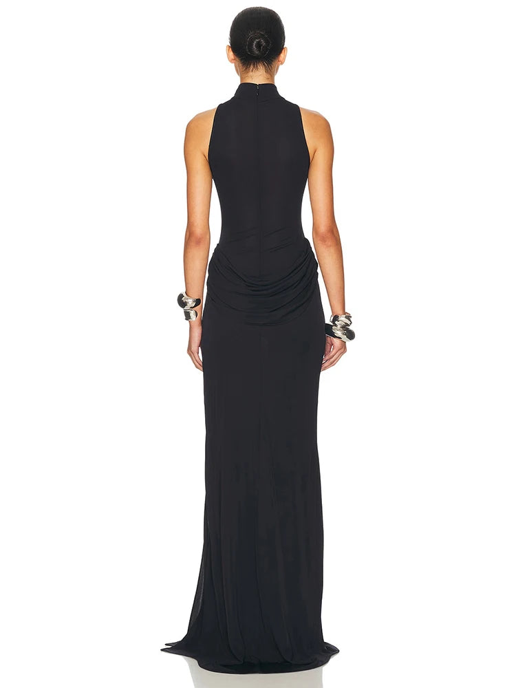 Kvinders Maxikjole med Off-Shoulder Design 2