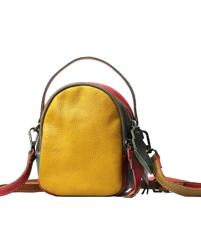 Kvinders Messenger Bag i Farveblok Design 4