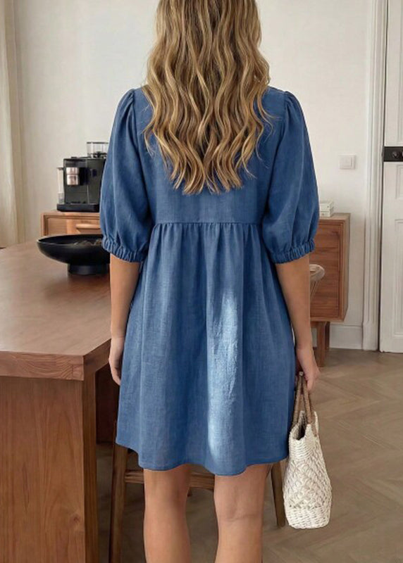 Kvinders Midikjole Boho Patchwork Stil 2