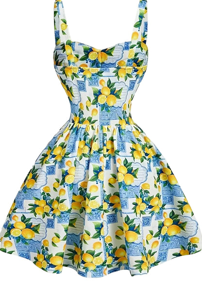 Kvinders Mini Kjole Bohemian Print 3