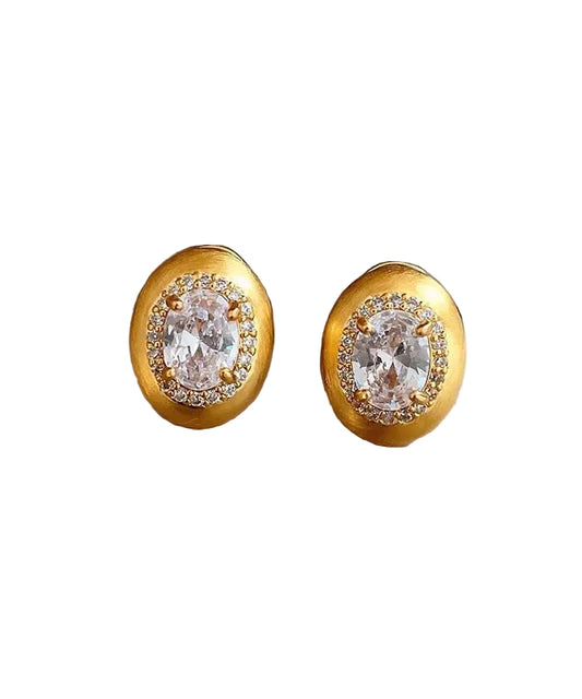 Kvinders Øreringe Pigeon Egg Stud Design 1