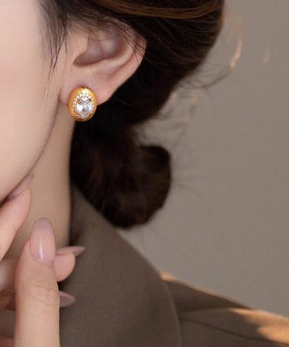 Kvinders Øreringe Pigeon Egg Stud Design 2