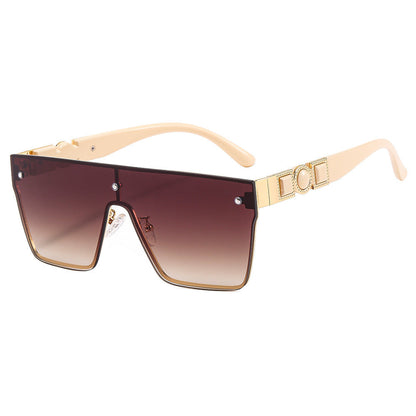 Kvinders Overdimensionerede Solbriller Trendy 1