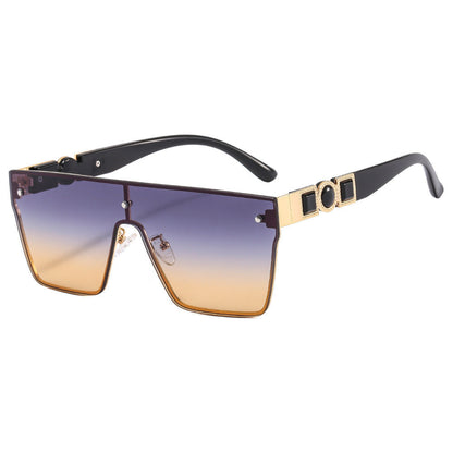 Kvinders Overdimensionerede Solbriller Trendy 3