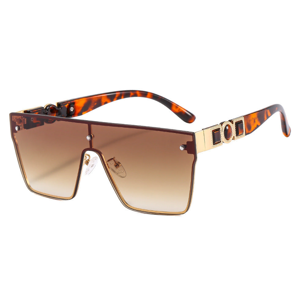 Kvinders Overdimensionerede Solbriller Trendy 5