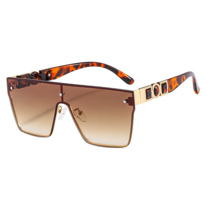 Kvinders Overdimensionerede Solbriller Trendy 5