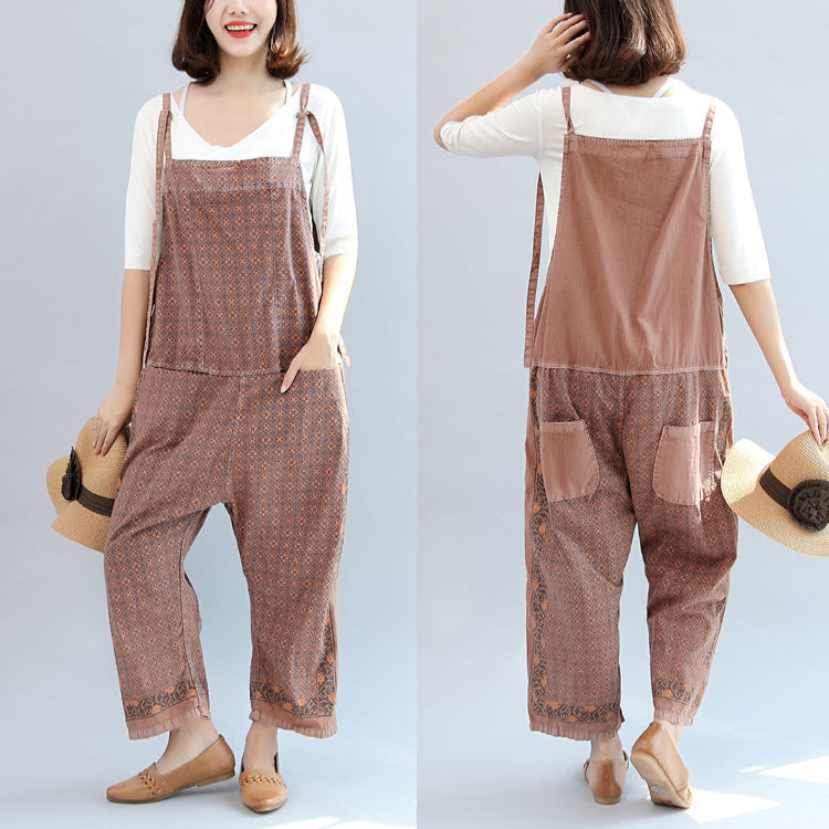 Kvinders Oversize Bukser Patchwork Efterårsstil 1