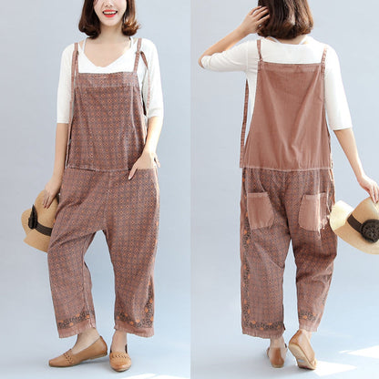 Kvinders Oversize Bukser Patchwork Efterårsstil 1
