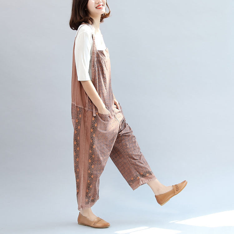 Kvinders Oversize Bukser Patchwork Efterårsstil 3
