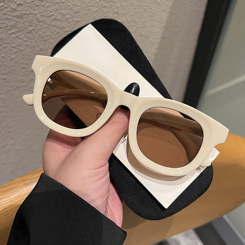 Kvinders Oversize Solbriller Trendy Design 1