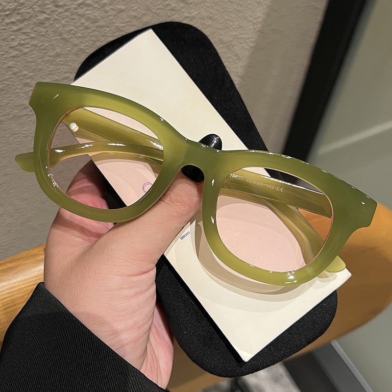 Kvinders Oversize Solbriller Trendy Design 2