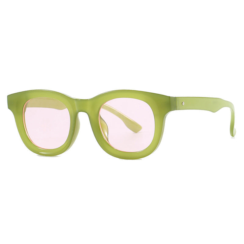Kvinders Oversize Solbriller Trendy Design 7