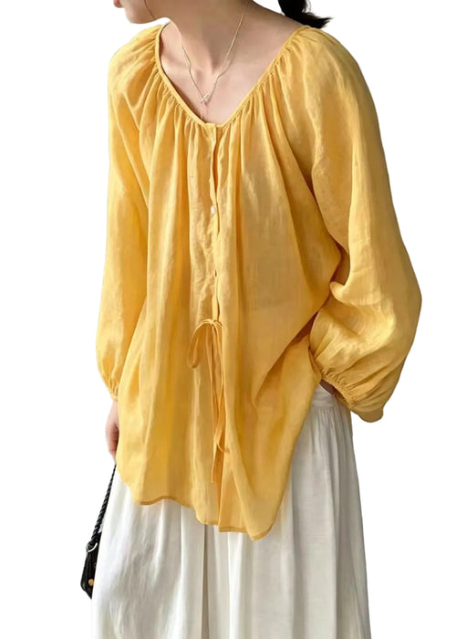 Kvinders Oversized Bluse Boho Stil 0