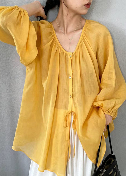 Kvinders Oversized Bluse Boho Stil 2