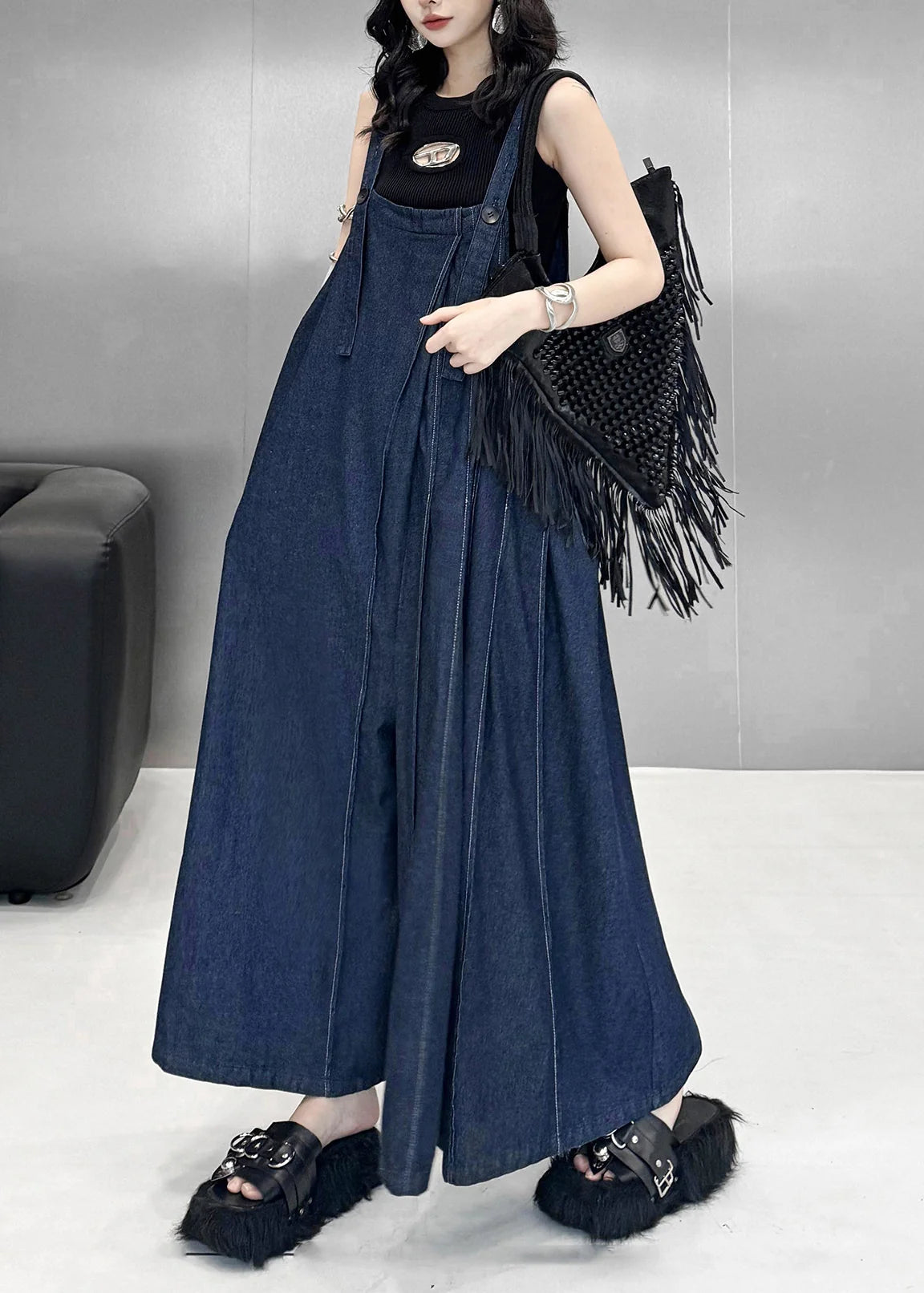 Kvinders Oversized Jumpsuit med Vide Ben 3
