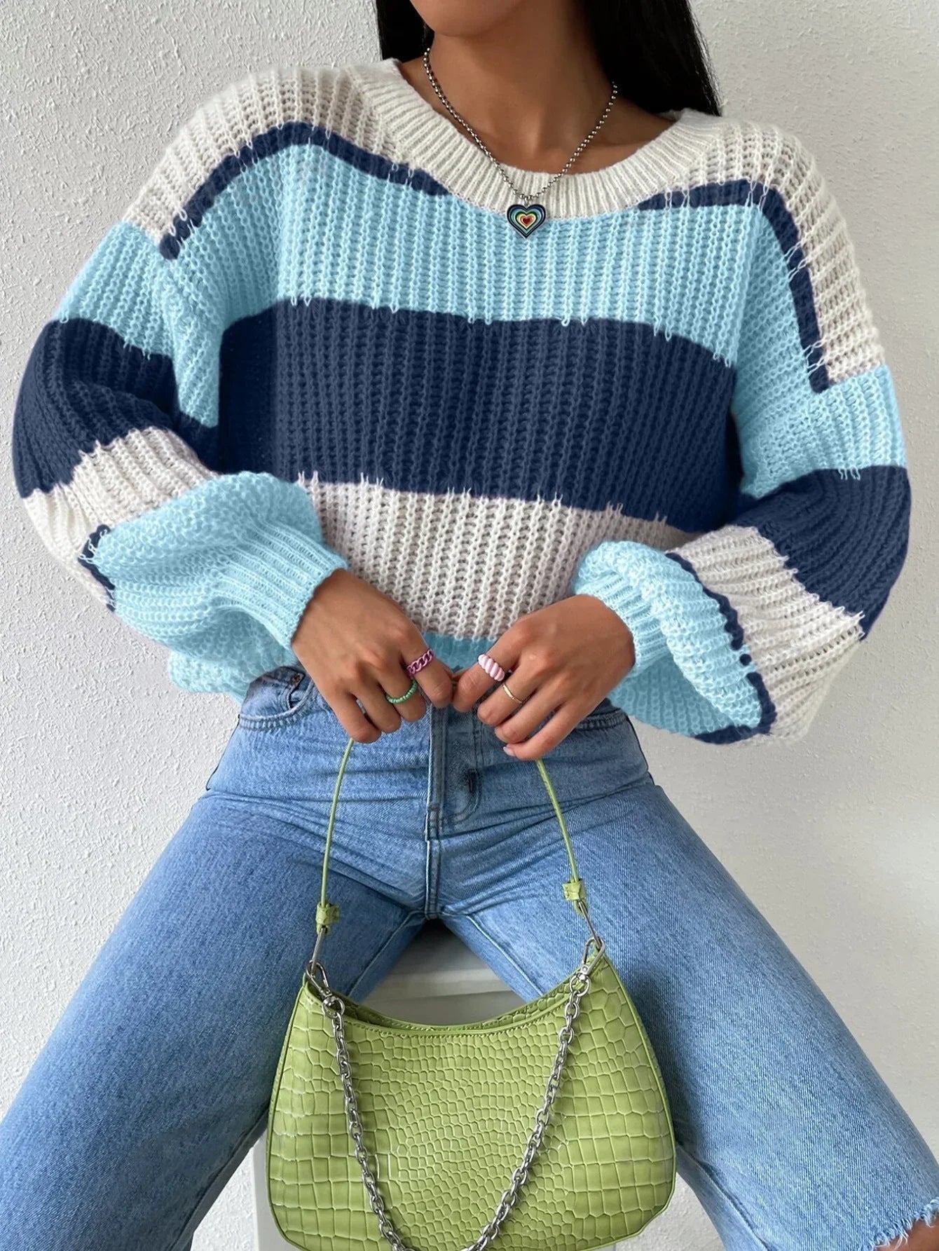 Kvinders Oversized Pullover Sweater 2