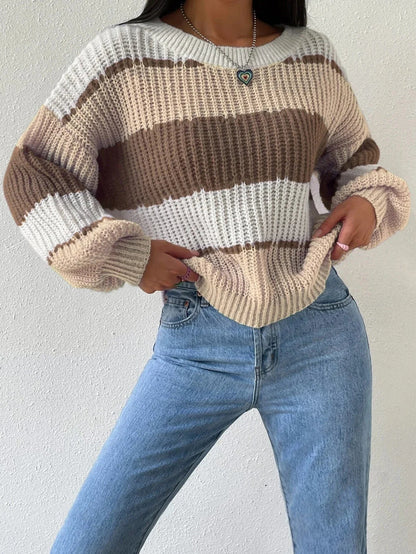 Kvinders Oversized Pullover Sweater 4