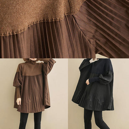Kvinders Oversized Skjorte med Høj Hals 4