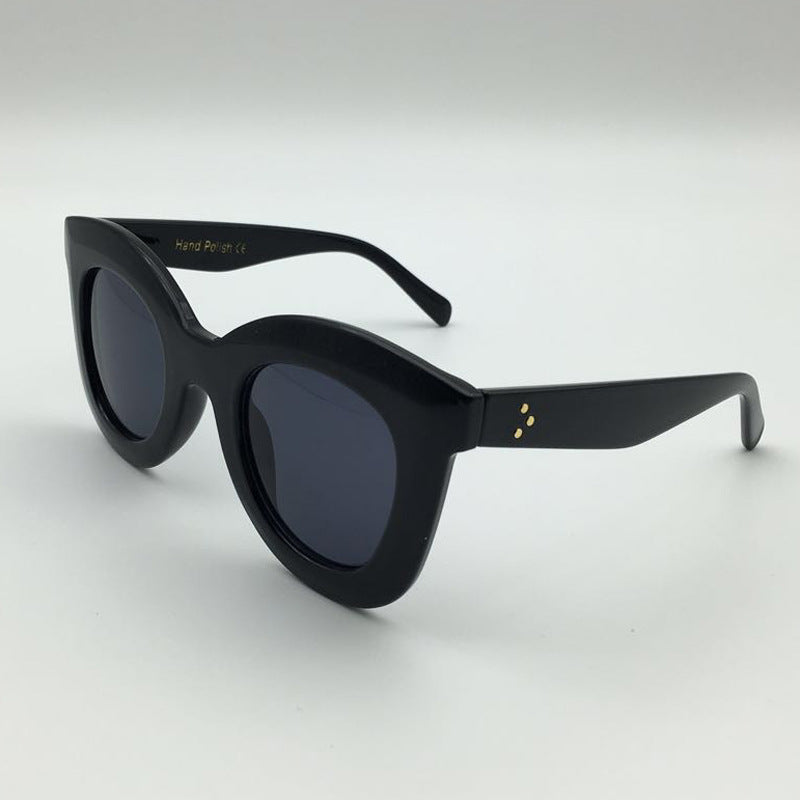 Kvinders Oversized Solbriller Trendy Design 0