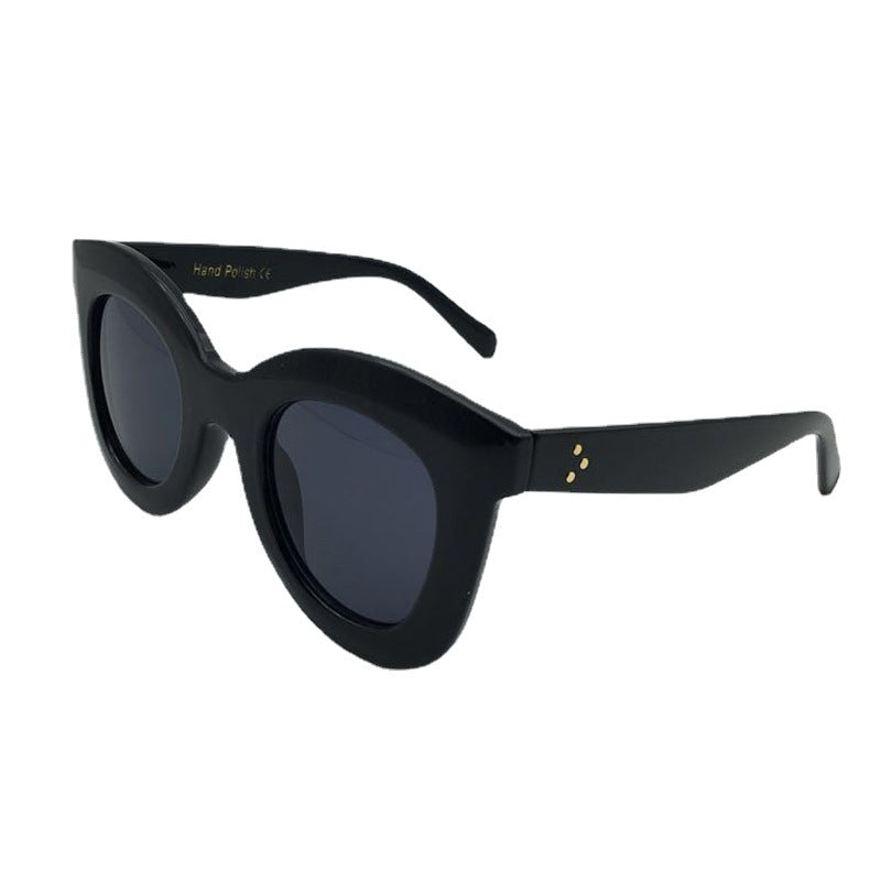 Kvinders Oversized Solbriller Trendy Design 3