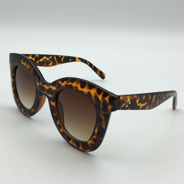 Kvinders Oversized Solbriller Trendy Design 4
